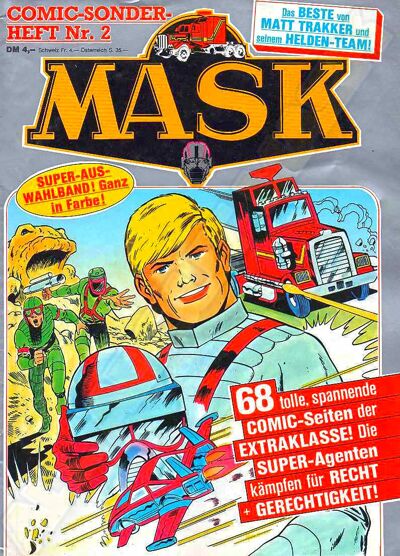 M.A.S.K. M.A.S.K. German special comic no. 2